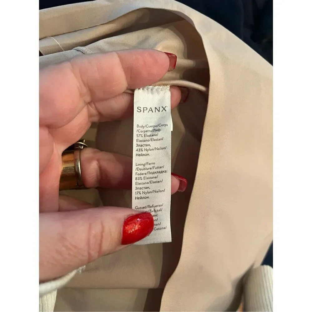 Spanx Trust Your Thinstincts Open Bust Full Body Shaper sz 2X EUC